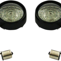2020-1590 - CUSTOM DYNAMICS Bullet Turn Signal - 1157 - Gloss Black - Smoke Lens PB-BB-AW-1157BS