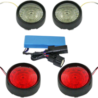 2020-1599 - CUSTOM DYNAMICS Full Bullet Turn Signal Conversion Kit  - Black PB-SS-BB-B