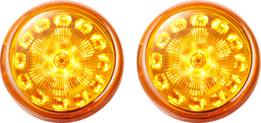 2020-1675 - CUSTOM DYNAMICS Bullet Signal Insert - 1156 - Amber PB-A-1156