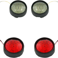 2020-1696 - CUSTOM DYNAMICS Full Bullet Turn Signal Conversion Kit  - Black PB-BCM2-BB-B