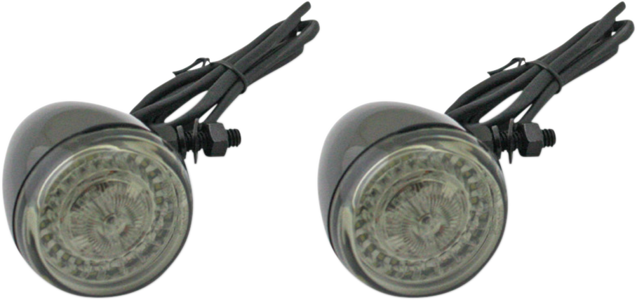 2020-1734 - CUSTOM DYNAMICS ProBEAM? Universal Turn Signals - Chrome/Clear PB-UNV-FTS-AW-C