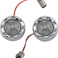 2020-1880 - CUSTOM DYNAMICS Bullet Turn Signal 1157 - Chrome - Smoke Lens PB-BR-RR-57-CS