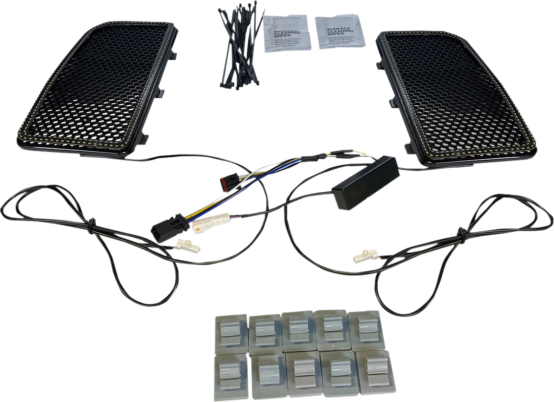 2020-1919 - CUSTOM DYNAMICS Lower Fairing Light Inserts CD-LF-AW-B