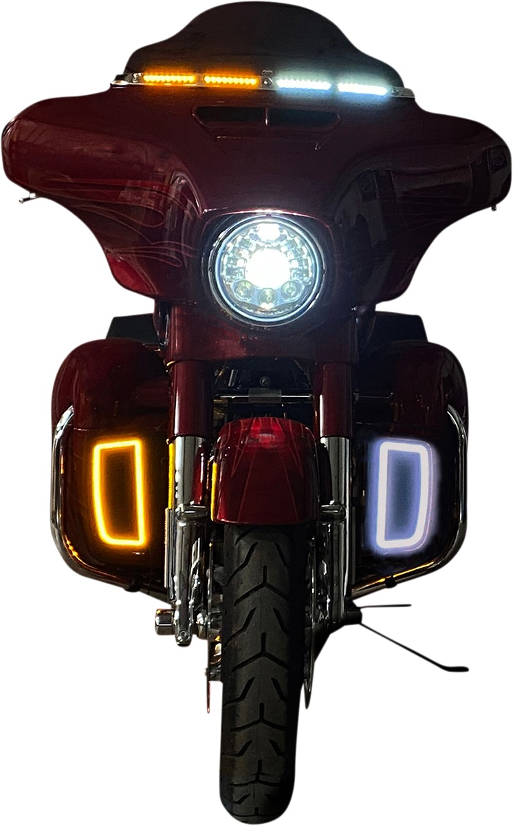2020-1919 - CUSTOM DYNAMICS Lower Fairing Light Inserts CD-LF-AW-B