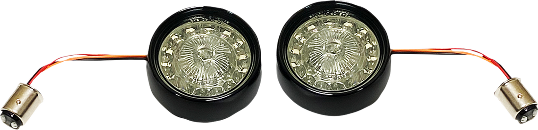 2020-1982 - CUSTOM DYNAMICS Turn Signal Insert - Red/Smoke PBBB-RR-1157CS