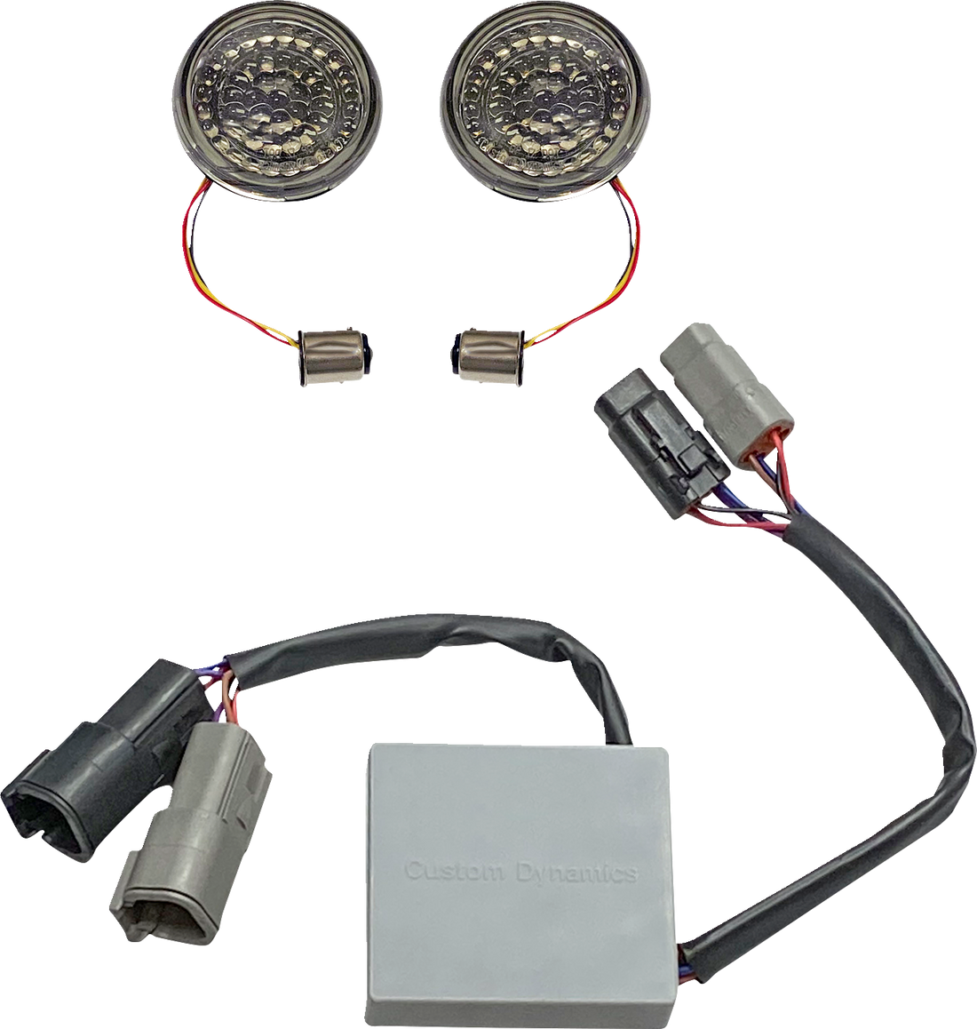 2020-2123 - CUSTOM DYNAMICS Turn Signal - Amber - Red CD-STS-BRK