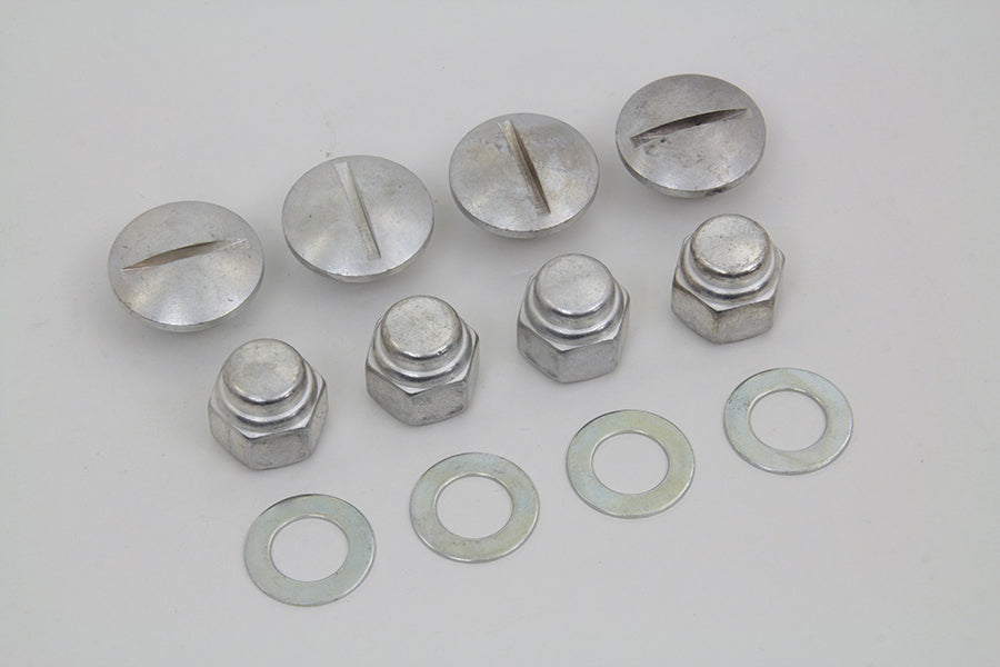 2020-8 - Rocker Arm Slotted Cadmium Cover Plug Kit by Colony