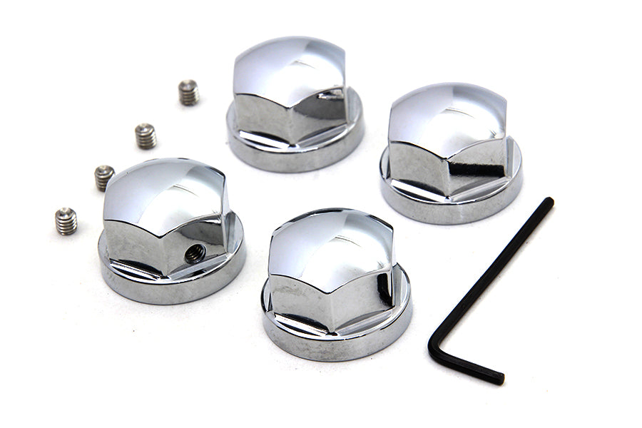 2024-4 - Engine Cylinder Head Bolt Cover Chrome by Colony