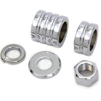 2029-5 - Front Axle Spacer Kit Groove Style Chrome by Colony