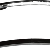 2030-0630 - CUSTOM DYNAMICS LED License Plate Frame - Black LPF-RAD-B-LP