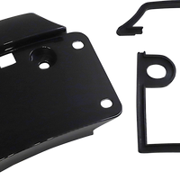 2030-1959 - CUSTOM DYNAMICS License Plate Mount - CVO - Black CD-CVO-MOUNT-B