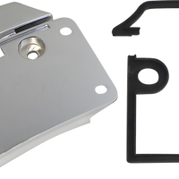 2030-1960 - CUSTOM DYNAMICS License Plate Mount -CVO - Chrome CD-CVO-MOUNT-C