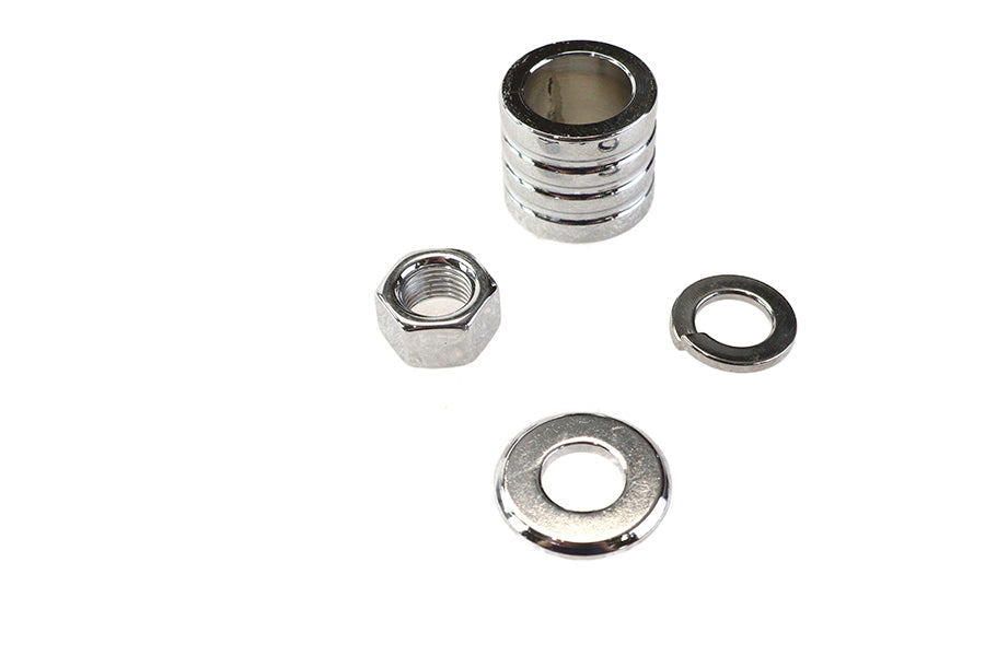 2033-4 - Front Axle Spacer Kit Groove Style Chrome by Colony