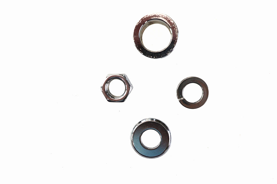 2033-4 - Front Axle Spacer Kit Groove Style Chrome by Colony