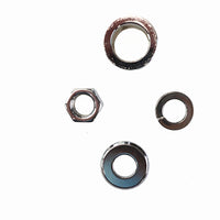 2033-4 - Front Axle Spacer Kit Groove Style Chrome by Colony