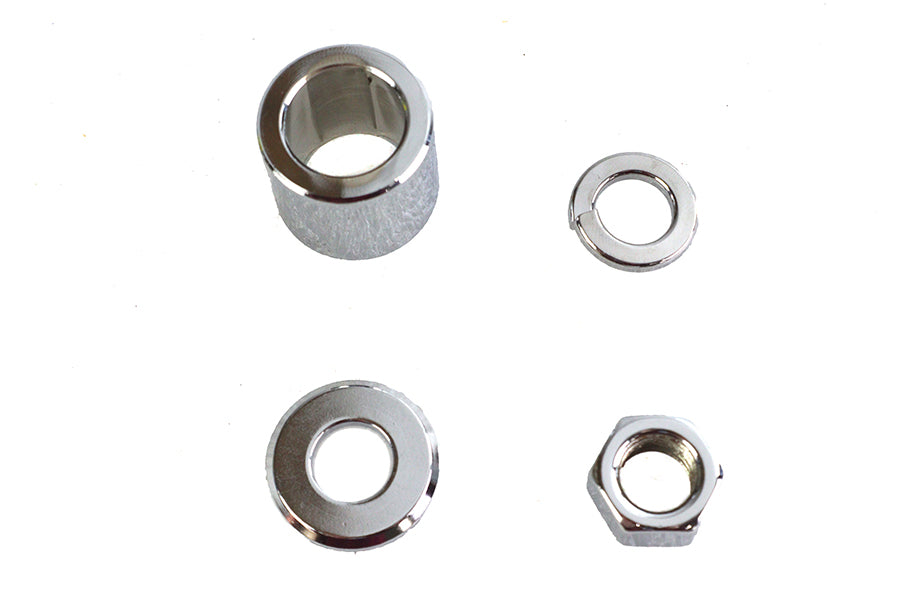 2034-4 - Front Axle Spacer Kit Smooth Style Chrome by Colony