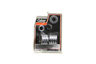 2035-5 - Chrome Groove Style Front Axle Spacer Kit by Colony