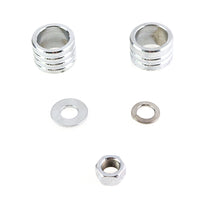 2035-5 - Chrome Groove Style Front Axle Spacer Kit by Colony