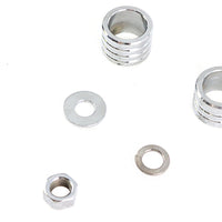 2035-5 - Chrome Groove Style Front Axle Spacer Kit by Colony