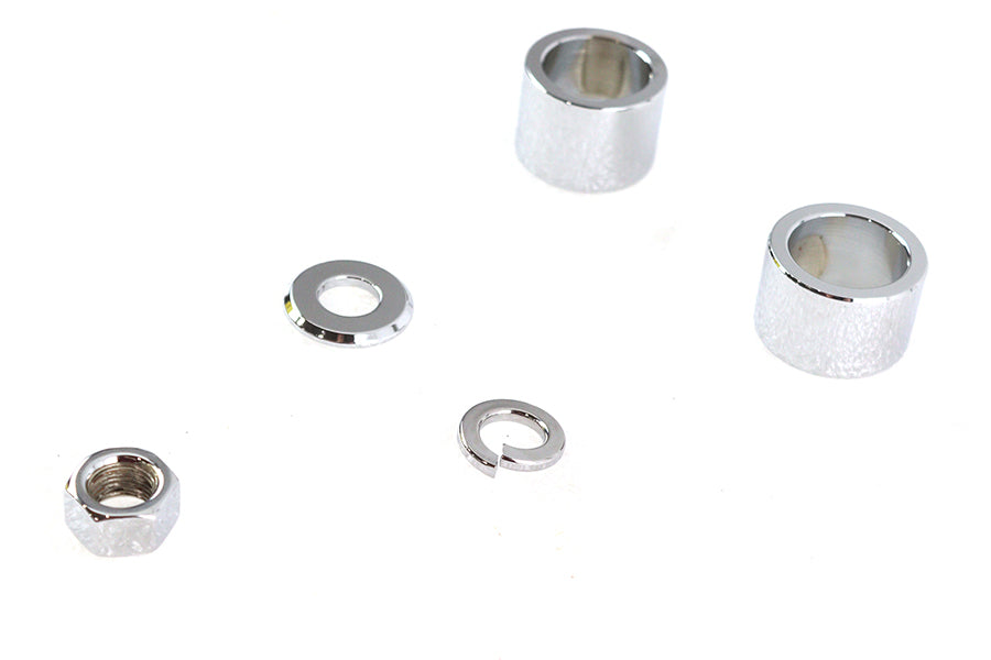 2036-5 - Front Axle Spacer Kit Smooth Style Chrome by Colony