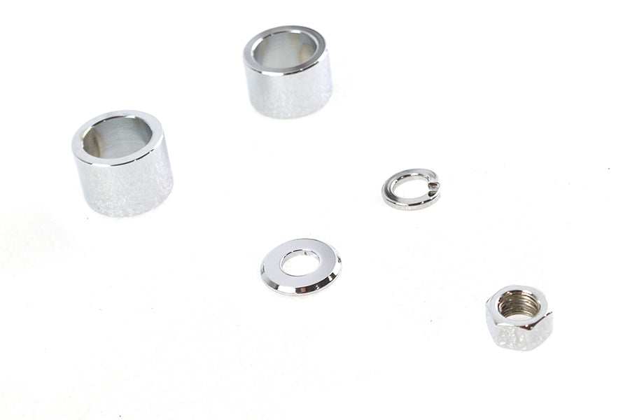 2036-5 - Front Axle Spacer Kit Smooth Style Chrome by Colony