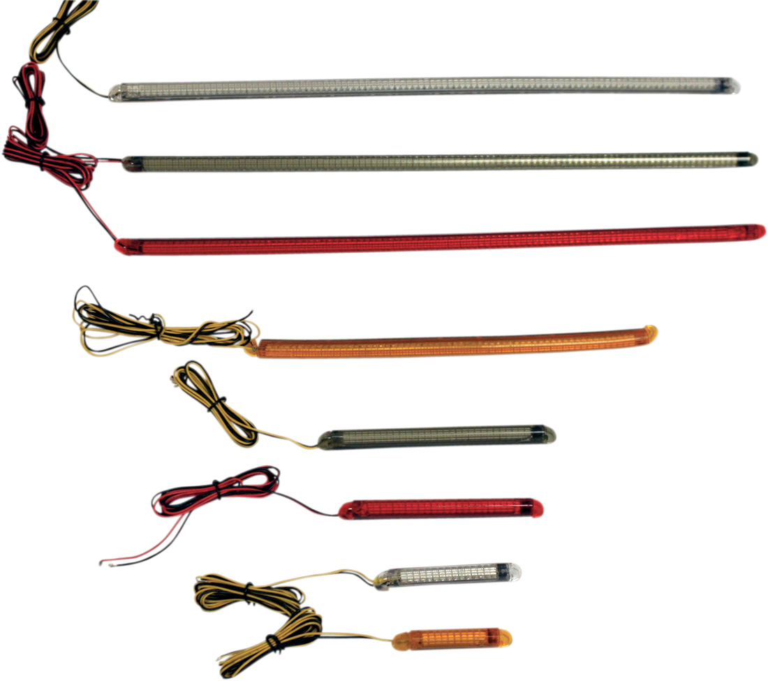 2040-0939 - CUSTOM DYNAMICS TruFLEX? LED Strip - 4.5" - Amber/Clear TF30AC