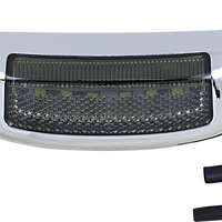 2040-1625 - CUSTOM DYNAMICS Led Front Fender Tip - White LED/Smoke Lens - Chrome GEN-FT-WS