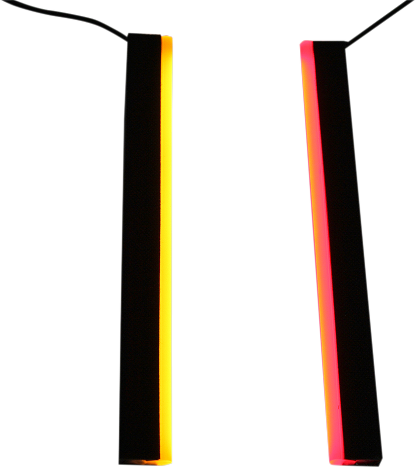 2040-1787 - CUSTOM DYNAMICS Plasma Rod - 12" - Red/Amber GENPLASMA12DC2