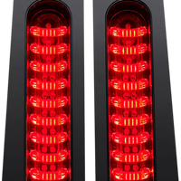 2040-2158 - CUSTOM DYNAMICS Saddlebag Lights -  Smoke - Gloss Black PB-FILL-S-B