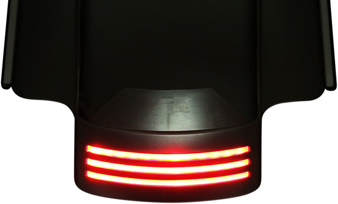 2040-2257 - CUSTOM DYNAMICS Tribar Taillight - '06-'09 - Red PB-TRI-1-RED