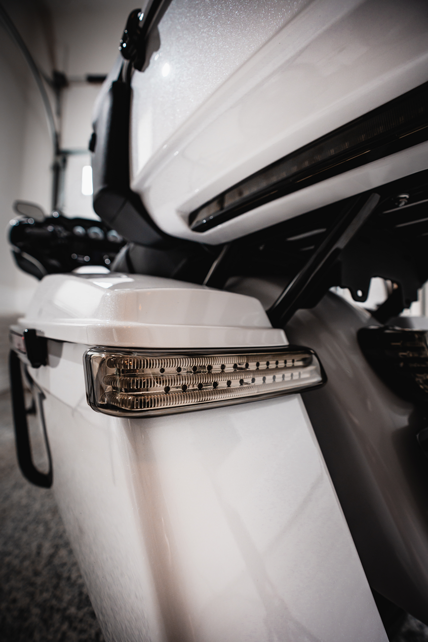2040-2268 - CUSTOM DYNAMICS Saddlebag Lights - BCM - Black/Smoke PB-SB-BCM-BS
