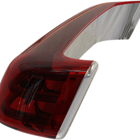 2040-2278 - CUSTOM DYNAMICS Saddlebag Lights - SS6 - Chrome/Red PB-SB-SS6-CR