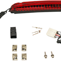 2040-2309 - CUSTOM DYNAMICS Luggage Rack Light - Red CD-LR-04-R