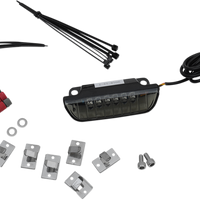 2040-2329 - CUSTOM DYNAMICS Luggage Rack Light Bar - Smoke CD-LR-06-S