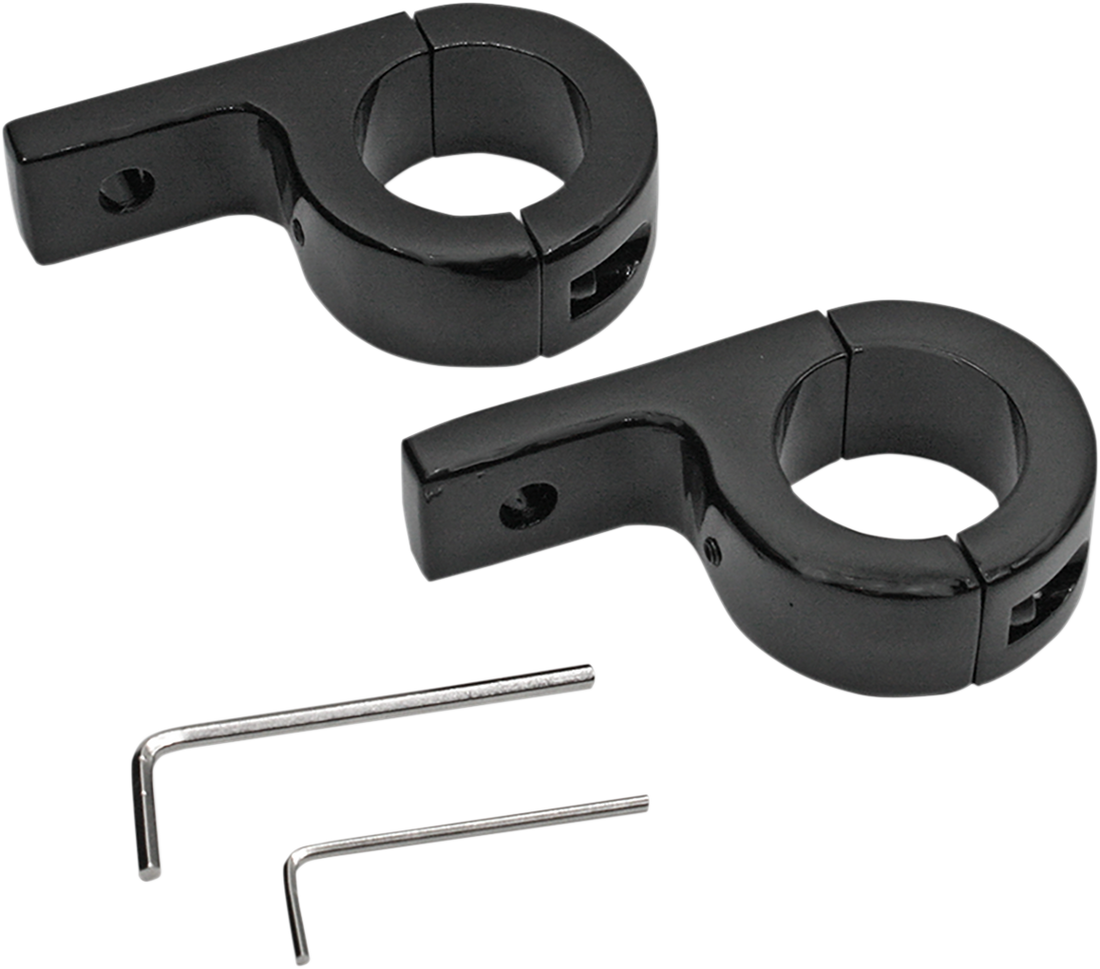 2040-2346 - CUSTOM DYNAMICS Mount Kit for 1-1/4" Tube - Chrome PB-125-C