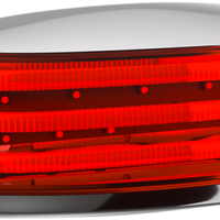 2040-2354 - CUSTOM DYNAMICS Fender Tip Light - Smoke Lens - Chrome PB-FT-TOUR-S-C