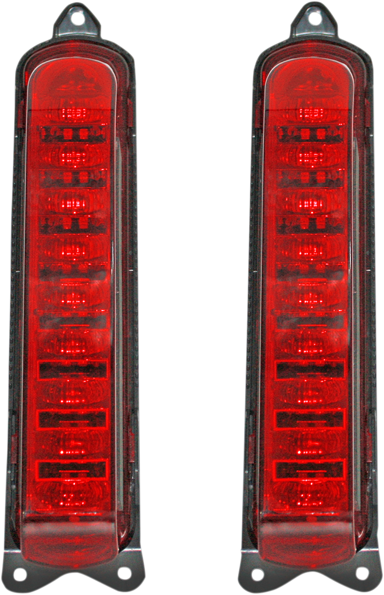 2040-2381 - CUSTOM DYNAMICS ProBEAM? LED Taillight Panels for CVO* - Smoke Lens PB-CVO-SMOKE