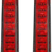 2040-2381 - CUSTOM DYNAMICS ProBEAM? LED Taillight Panels for CVO* - Smoke Lens PB-CVO-SMOKE