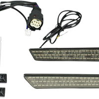 2040-2480 - CUSTOM DYNAMICS Saddlebag Latch Lights - SS6 - Smoke CD-LATCH-SS6-S