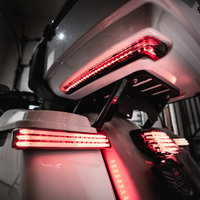 2040-2502 - CUSTOM DYNAMICS LED Run/Brake/Turn Tour-Pak? Arms - Smoke Lens - 14+ PB-TP-ARM-14S