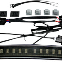2040-2526 - CUSTOM DYNAMICS Tour Pack Lid Light - Chrome/Red CD-TP-LID-CR