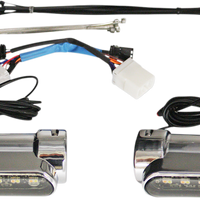 2040-2530 - CUSTOM DYNAMICS Engine Guard Light - '97-'13 FLH - Chrome CD-CB-AW-HD-C