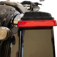 2040-2585 - CUSTOM DYNAMICS Saddlebag LED Lights - Sequential - Chrome/Red PB-SBSEQ-SS8-CR