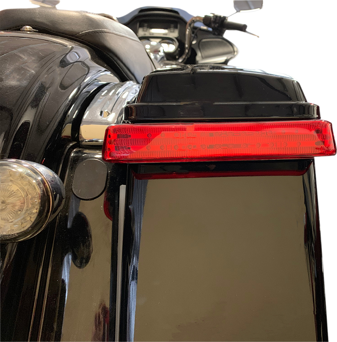 2040-2586 - CUSTOM DYNAMICS Saddlebag LED Lights - Sequential - Chrome/Smoke PB-SBSEQ-SS8-CS