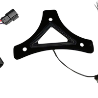 2040-2614 - CUSTOM DYNAMICS LED Backrest Light - Run/Brake - Chrome CD-BR-BCMXL-C