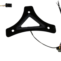 2040-2618 - CUSTOM DYNAMICS LED Backrest Light - Run/Brake - Chrome CD-BR-UNV-C