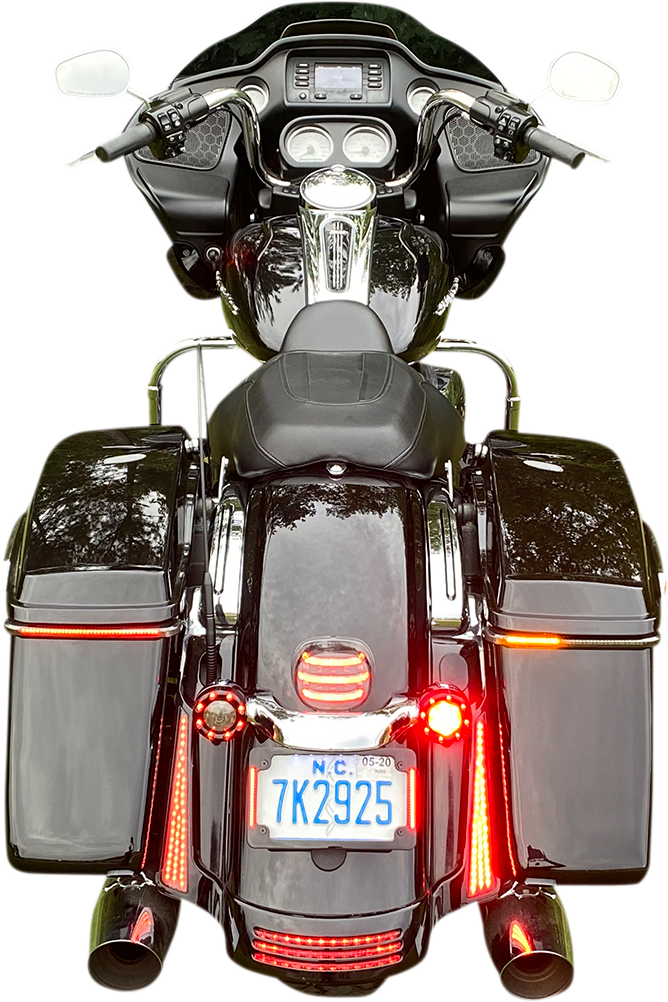 2040-2686 - CUSTOM DYNAMICS Saddlebag Lights - Smoke Lens CD-LPDC-BCM-S