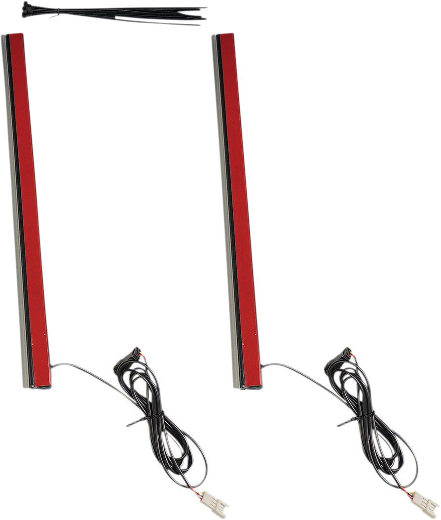 2040-2691 - CUSTOM DYNAMICS Plasma Rod - 14" - Red PR-PLUG-R-14