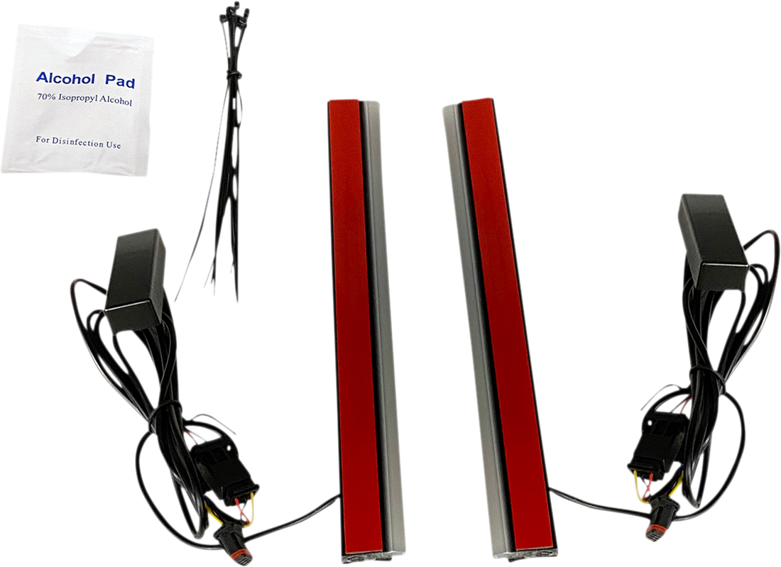 2040-2702 - CUSTOM DYNAMICS Plasma Rods - Dual Color - 8" PR-PLUG-DC-8