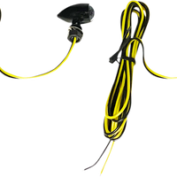 2040-2711 - CUSTOM DYNAMICS Micro Turn Signals - Amber - Black CD-MICRO-A-B